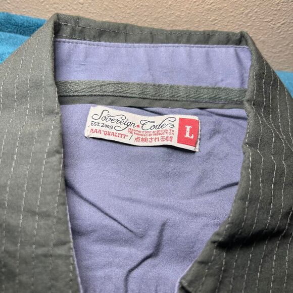 Sovereign Code Button-up Long Sleeve‎ "On Guard" Men's: Large - Picture 5 of 5